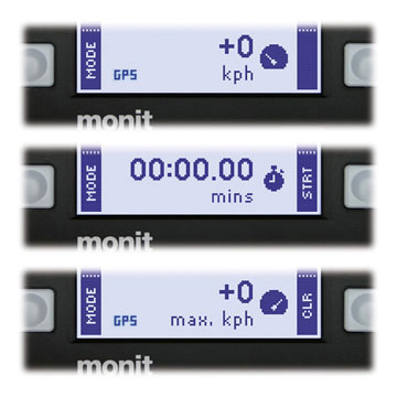 Stopwatch, speed measurement, maximum speed features